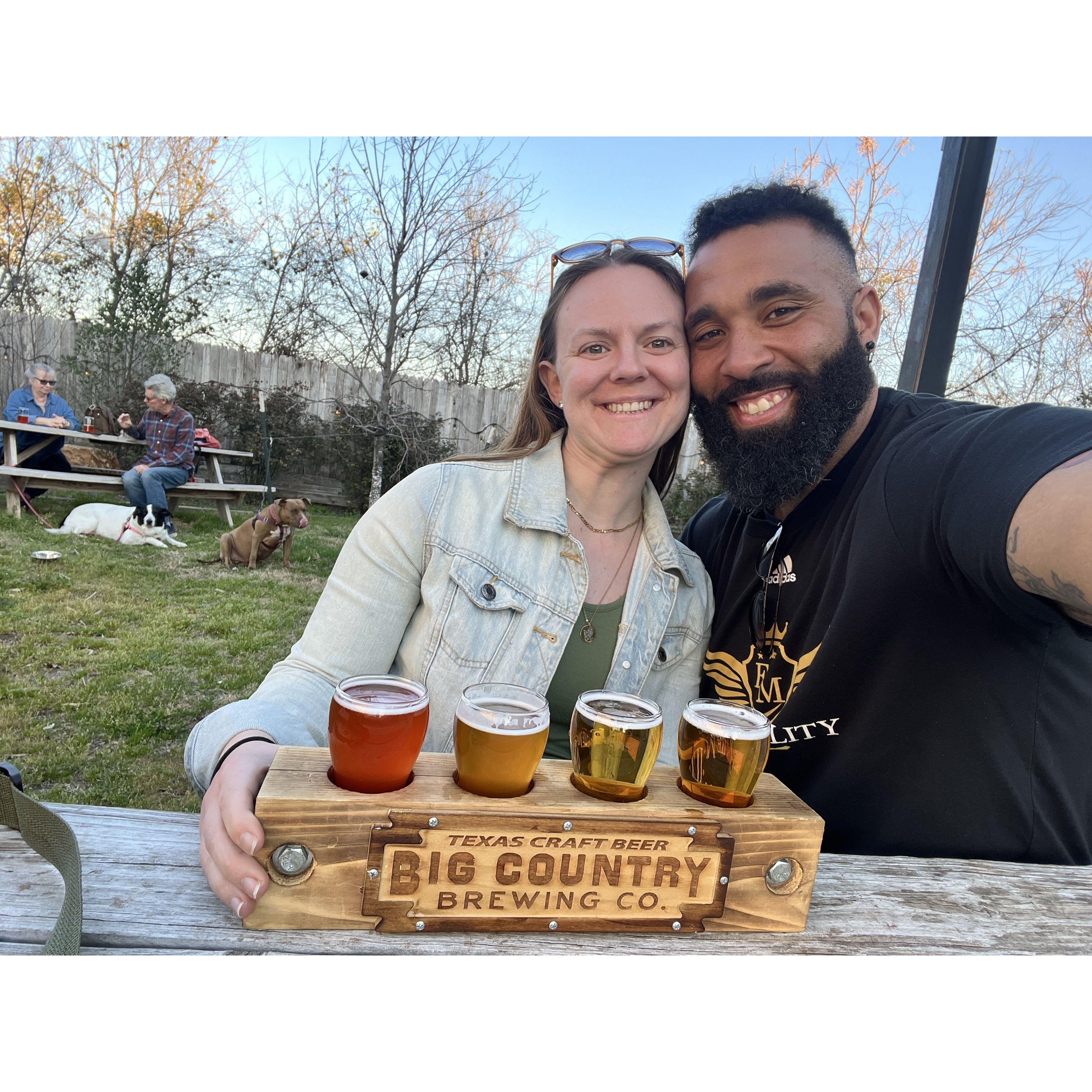 Visiting Colt and Tor in Texas, March 2023