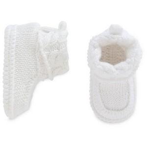 Baby White Knit Booties - Just One You™ Made by Carter's® NB
