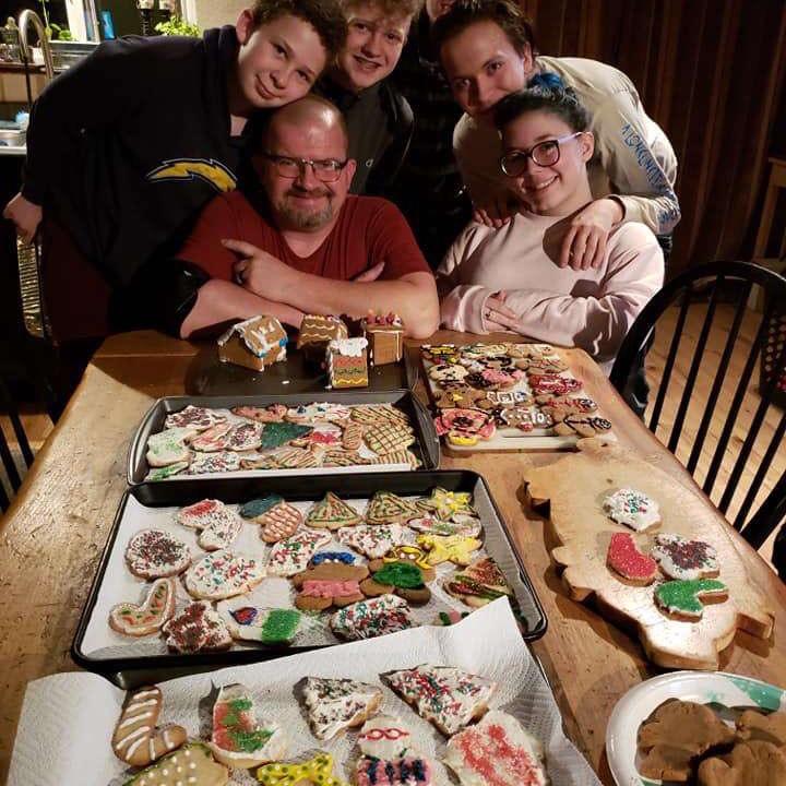 First Christmas cookie competition