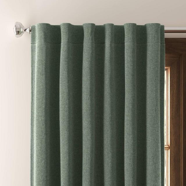 1pc 84"x50" Blackout Aruba Window Curtain Panel Fern Green - Threshold™