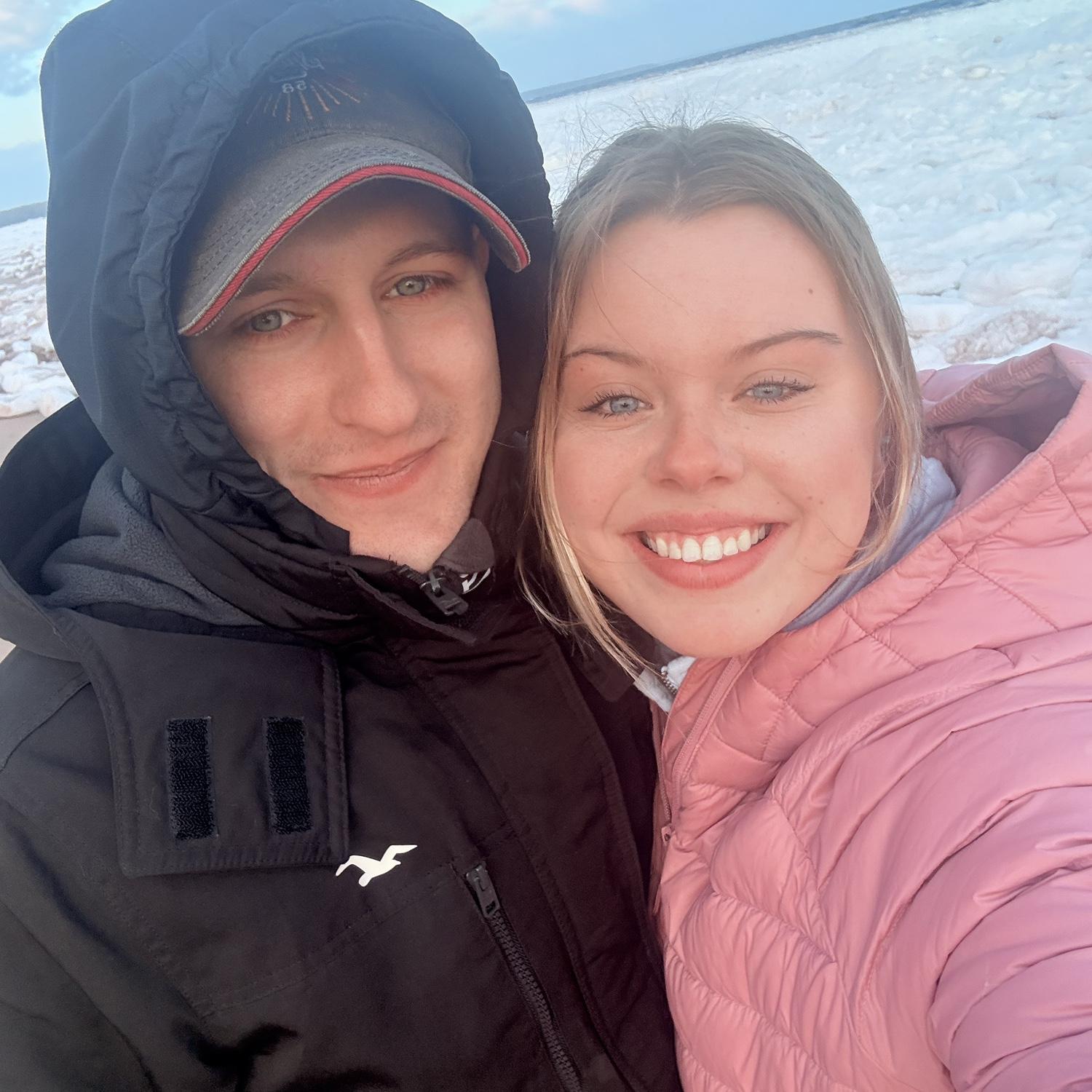 A freezing trip to Park Point-MN