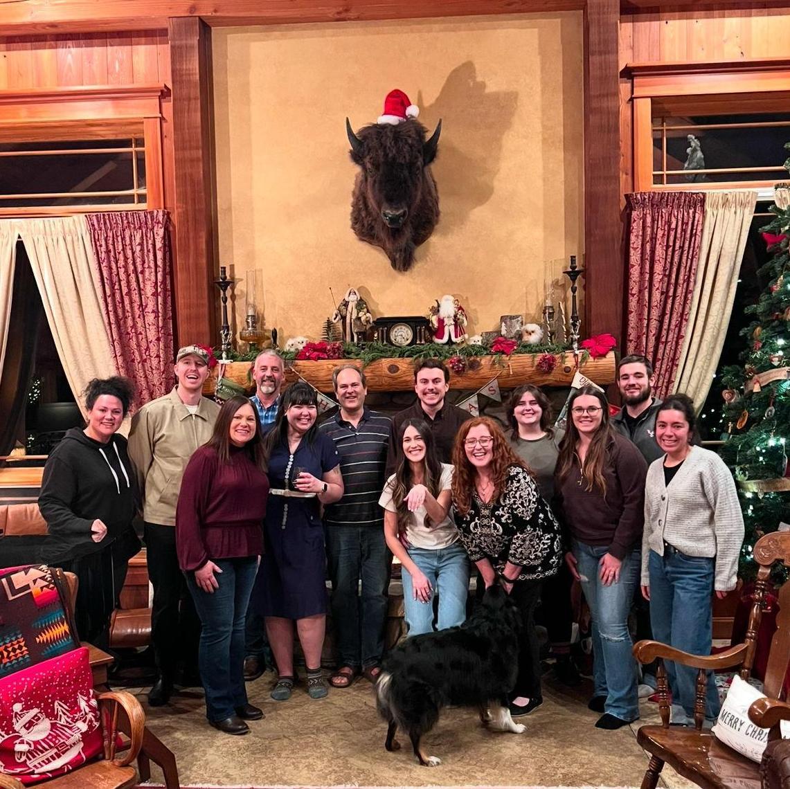 With it being a fairly private proposal, there was a surprise engagement party happening back home so we could celebrate with many of our closest friends and family