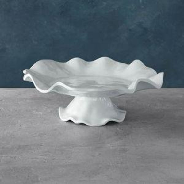 Beatriz Ball ~ Vida ~ Havana Pedestal Cake Plate (White)