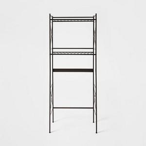 Square Tube Over The Toilet Etagere Bronze - Threshold™