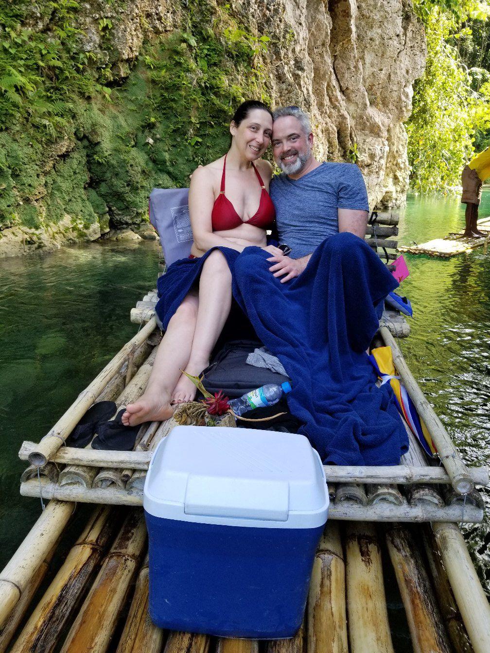 Rafting on the Rio Grande in Jamaica