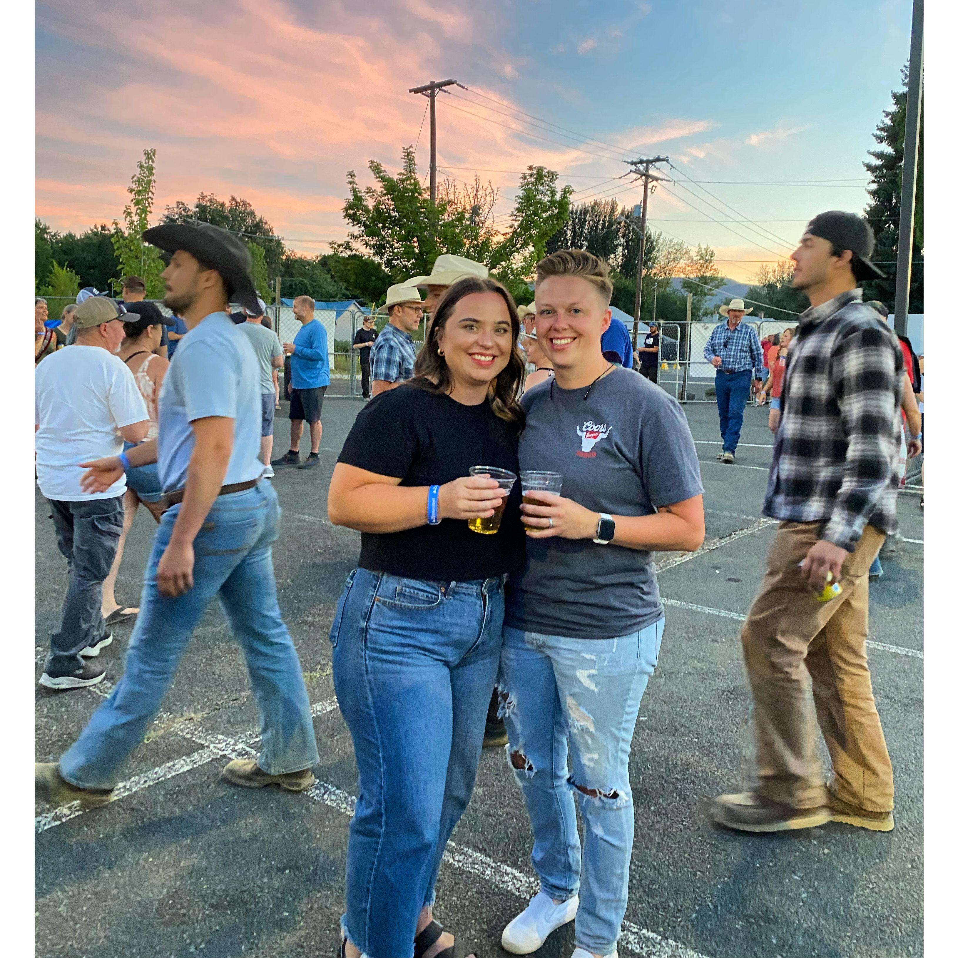 Our first Minor's Jubilee/Beer Garden together - July 2023