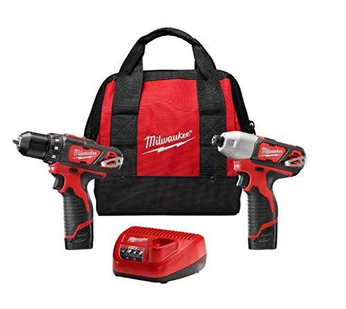 M12 12-Volt Lithium-Ion Cordless Drill Driver/Impact Driver Combo Kit (2-Tool) with Free M12 1.5Ah Battery (2-Pack)