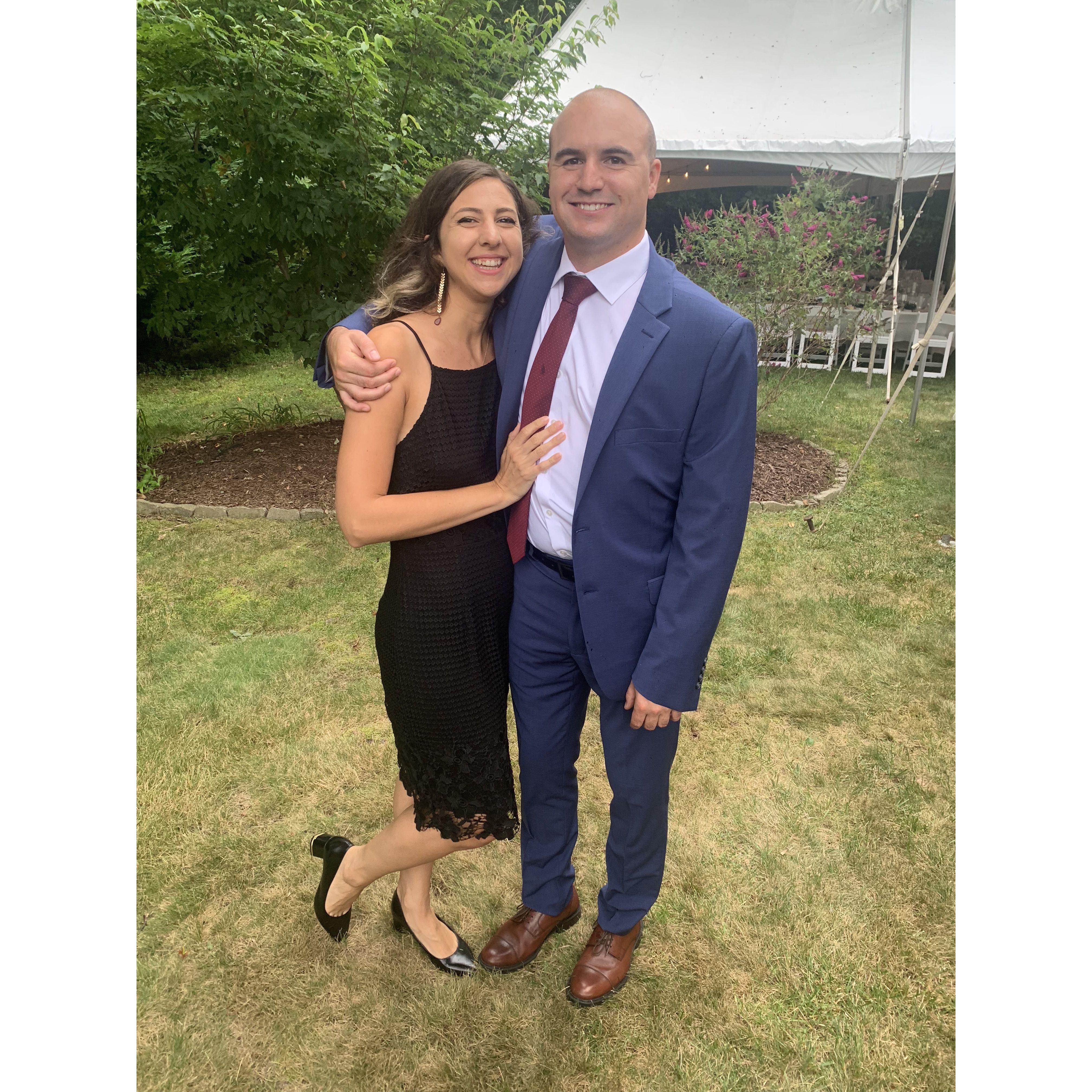 Celebrating another great friends' wedding!
