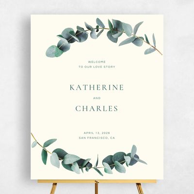 Ivory, Yellow Wedding Sign - Galata Portrait