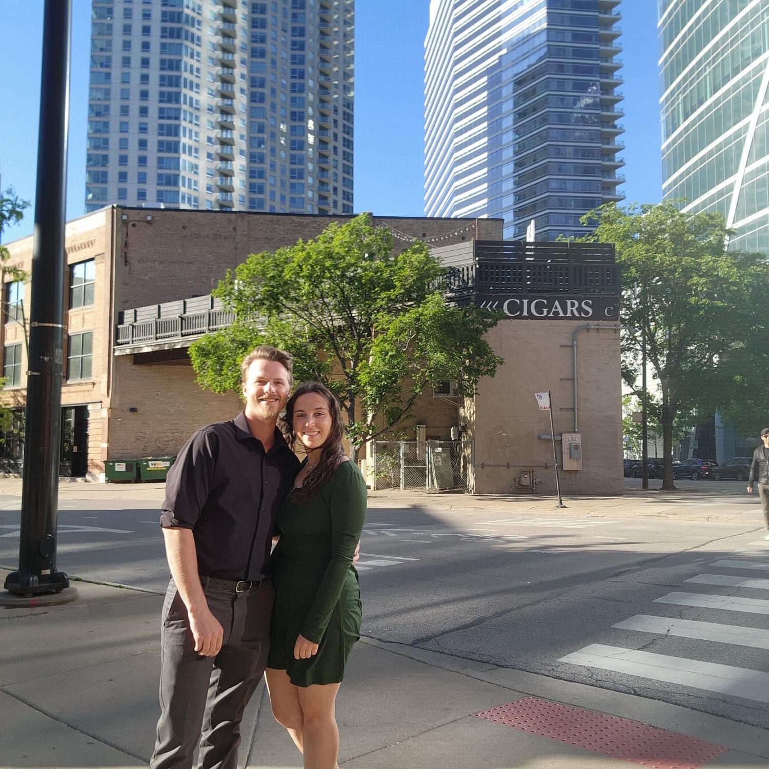 One year anniversary dinner