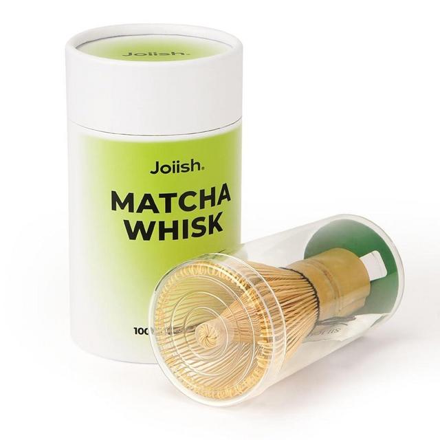 Joiish Handcrafted Bamboo Matcha Whisk, Traditional Japanese Chasen, Matcha Stirrer, Matcha Tea Mixing Tool Accessory