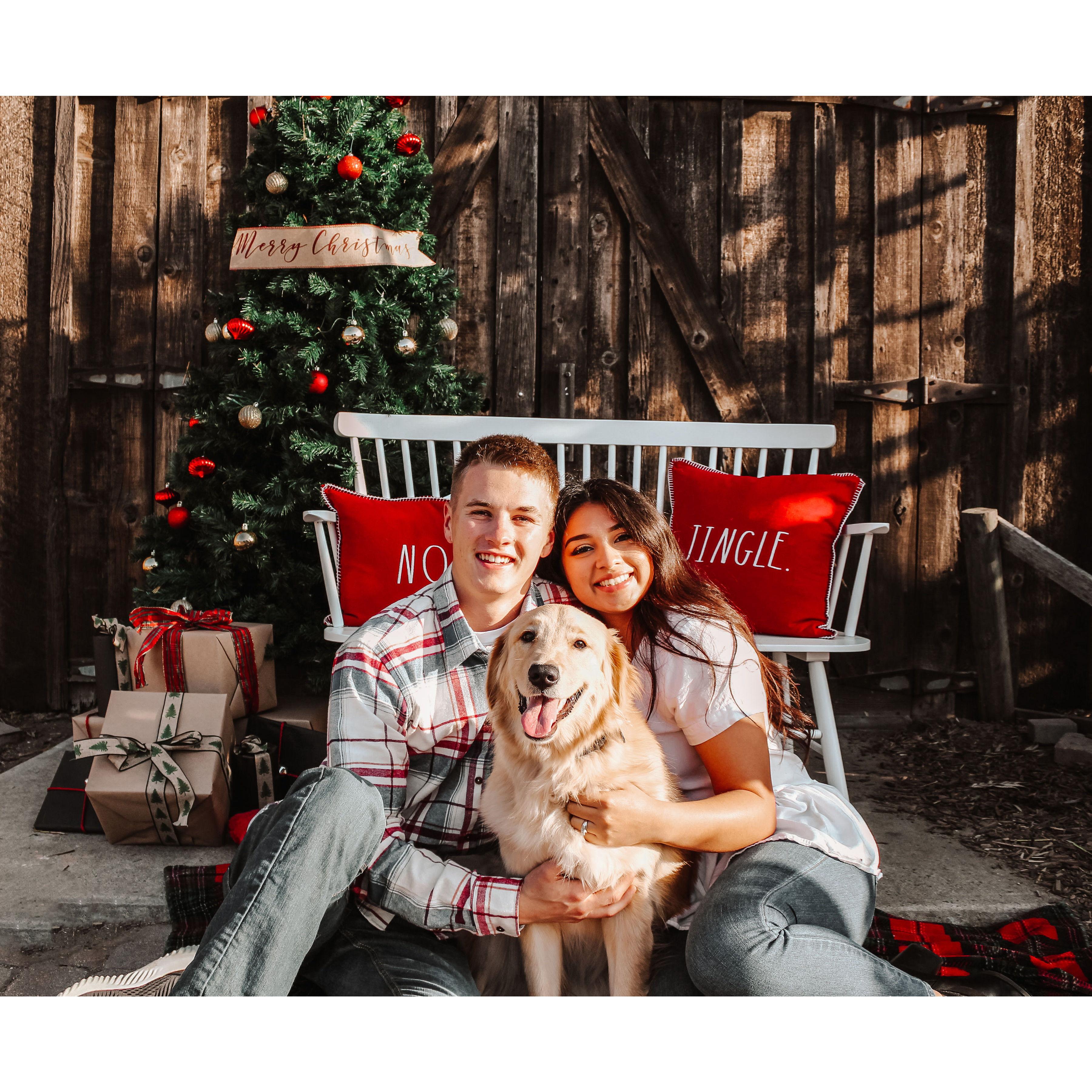 First Christmas card.