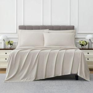 Kirkland Signature 680 Thread Count Sheet Set (Beige, Queen)