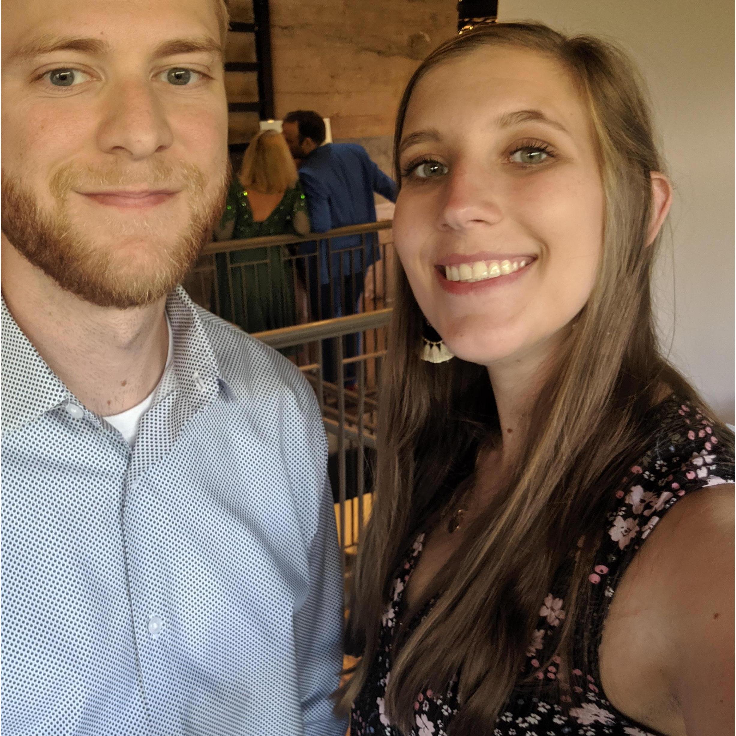 Celebrating Sarah's friend Krista's wedding-- September 2019