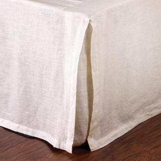 Linen Pleated Bedskirt