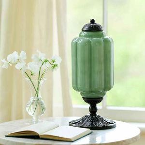 The Eloise Scallop Milk Glass Table Lamp