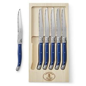 Laguiole Jean Dubost Steak Knife Set, Set of 6 2x