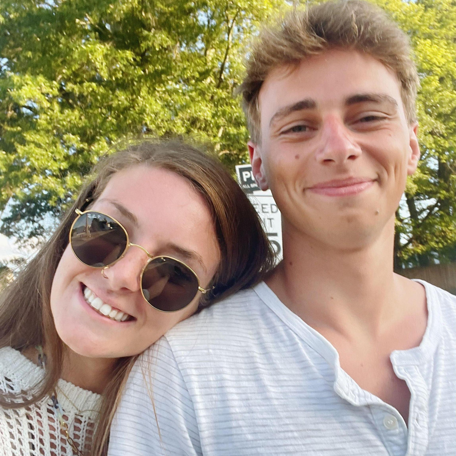 Loving being reunited after long distance!