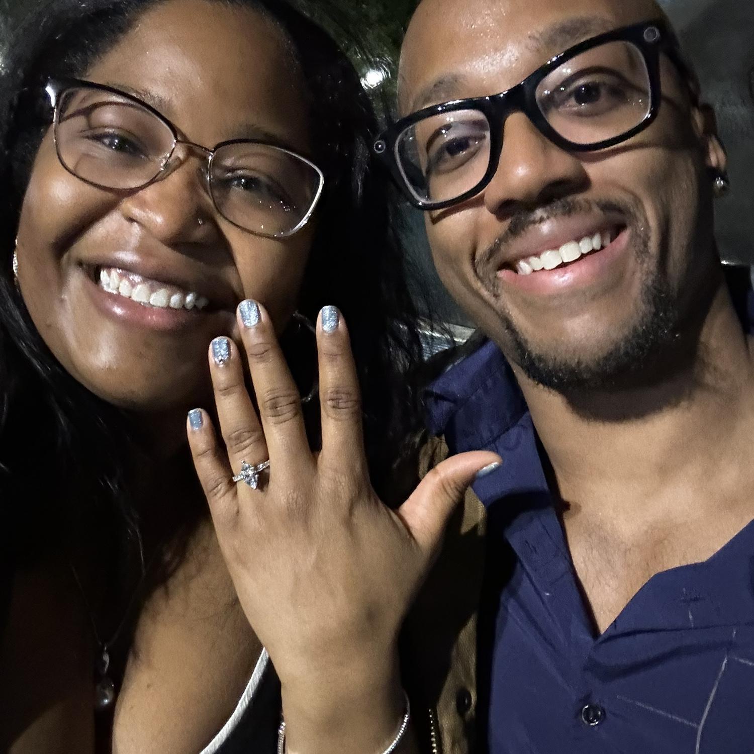She said "yes"!