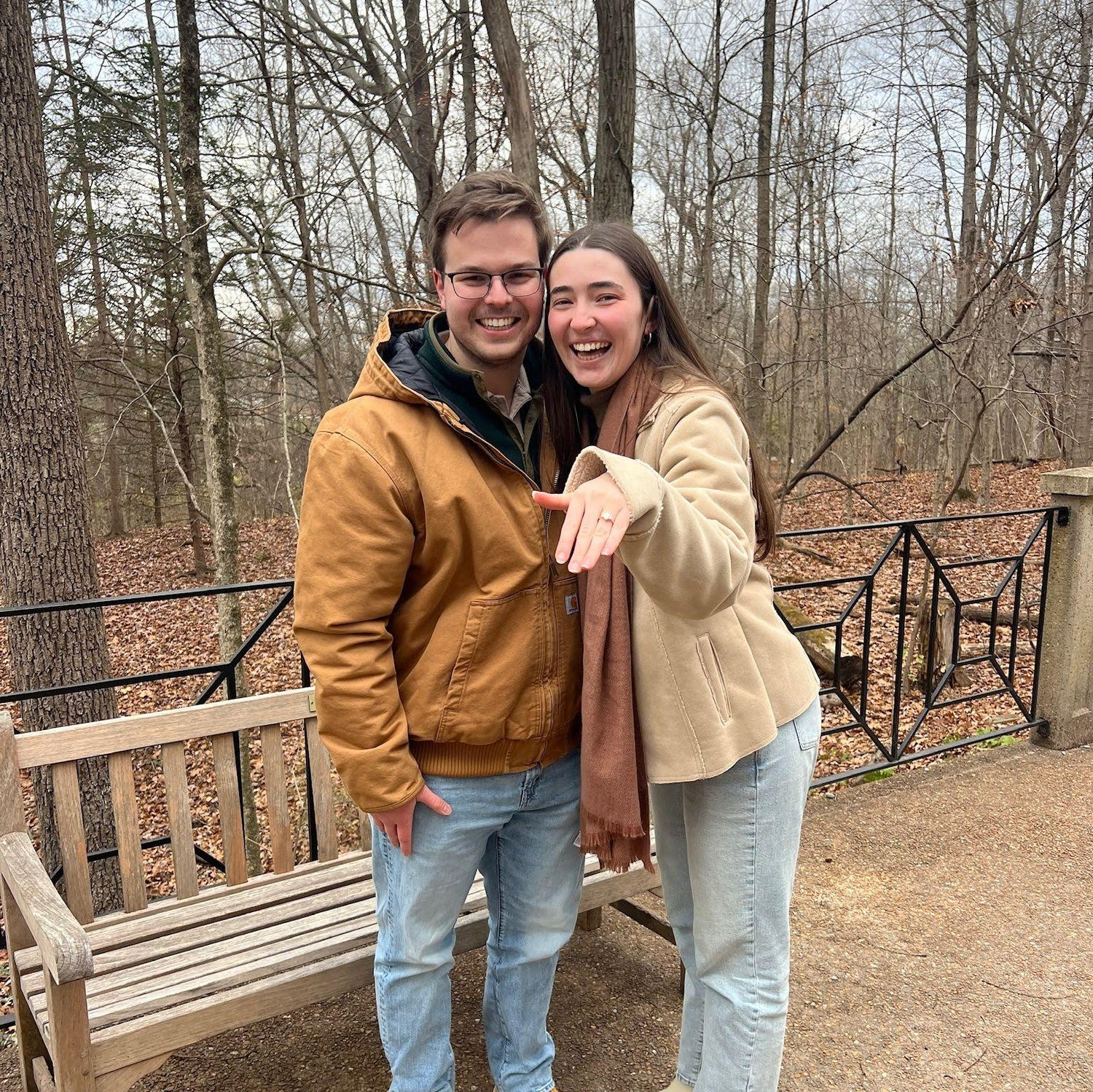 Right after our engagement, Jordyn, Eliana, and Ayden were there to celebrate!