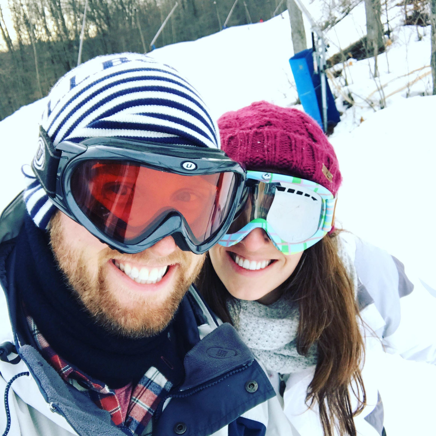 First trip together! We both were beginners:)