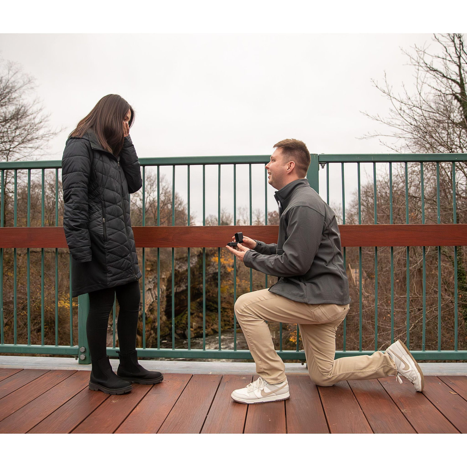 He proposed!