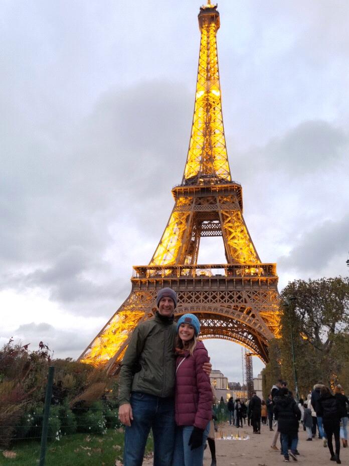 Zach and Lauren went to Paris for Lauren’s 28th birthday last November.