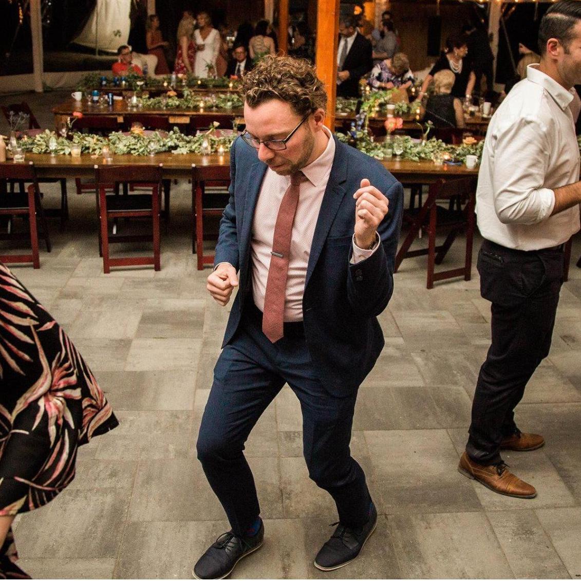 Matt on the dance floor