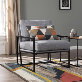 Epilynn Upholstered Armchair with Pillow