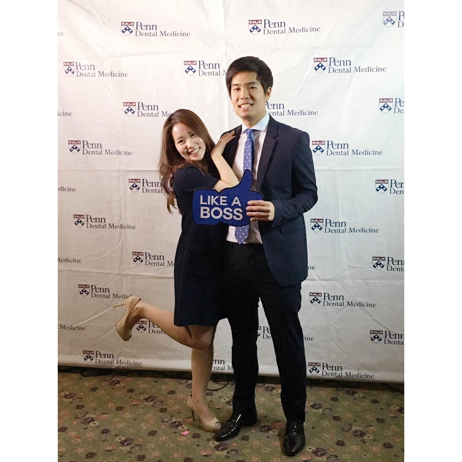 At our last formal in dental school #likeaboss