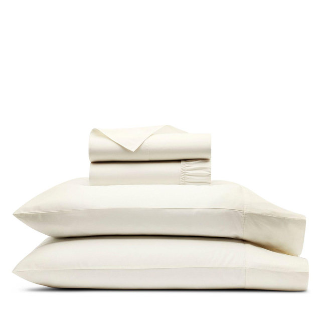 Boll & Branch Percale Hemmed Sheet Set, California King