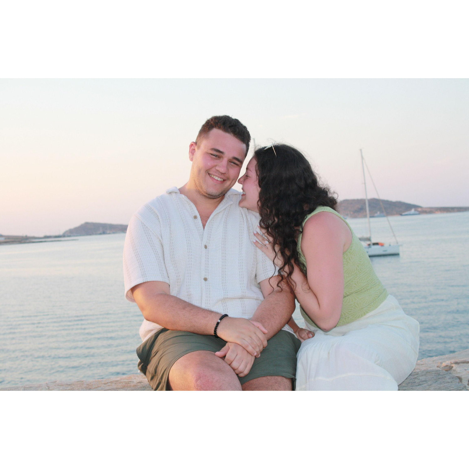 Engagement in Paros, Greece