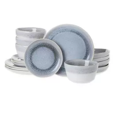 Bee & Willow™ Weston 16-Piece Dinnerware Set in Fog