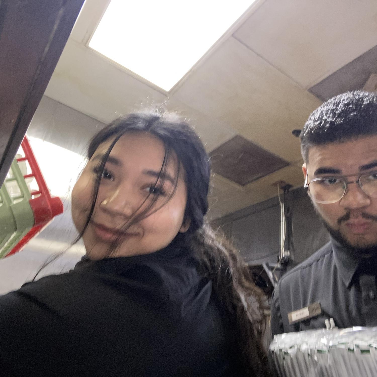 Our 1st photo together at Red Lobster where we officially met
