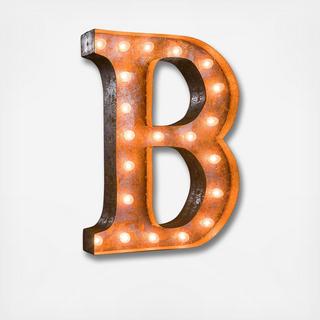 Letter Marquee Light