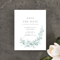 Farnham Portrait | Blue Sage | Zola Save The Dates