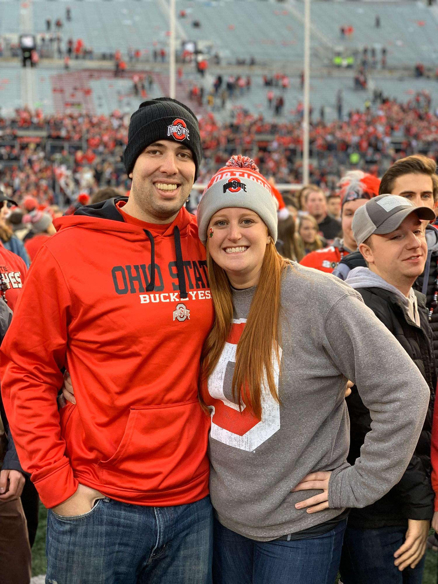John's first Ohio State vs Michigan game in the Shoe!