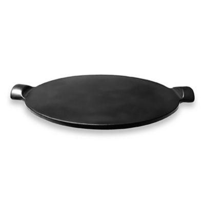 Emile Henry 14 1/2-Inch Round Pizza Stone in Black