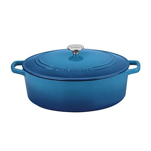Cuisinart Oval Casserole, Gradient Blue, 7 Qt