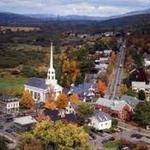 Downtown Waterbury and Stowe