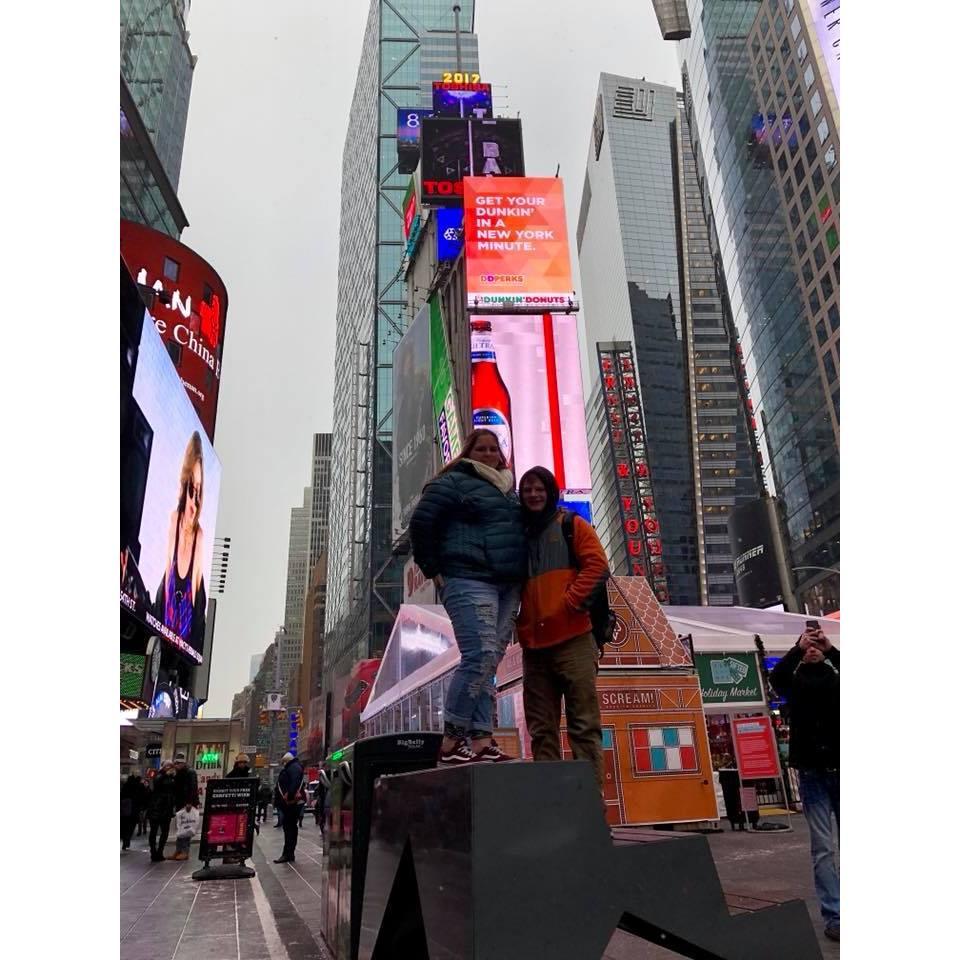 12/9/2017: First Trip together! We went on a Bus Trip to NYC!