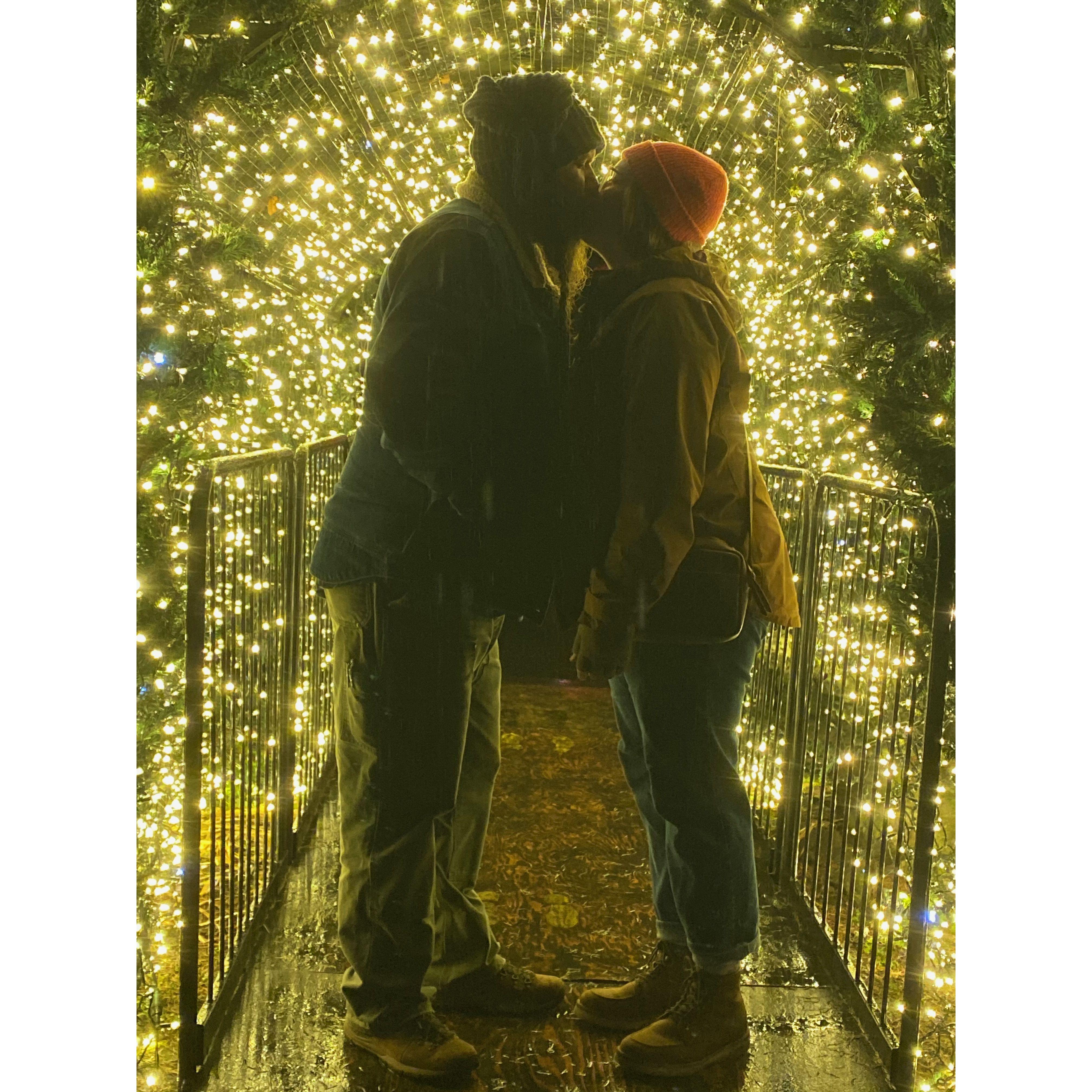 At the Grotto, Christmas 2024