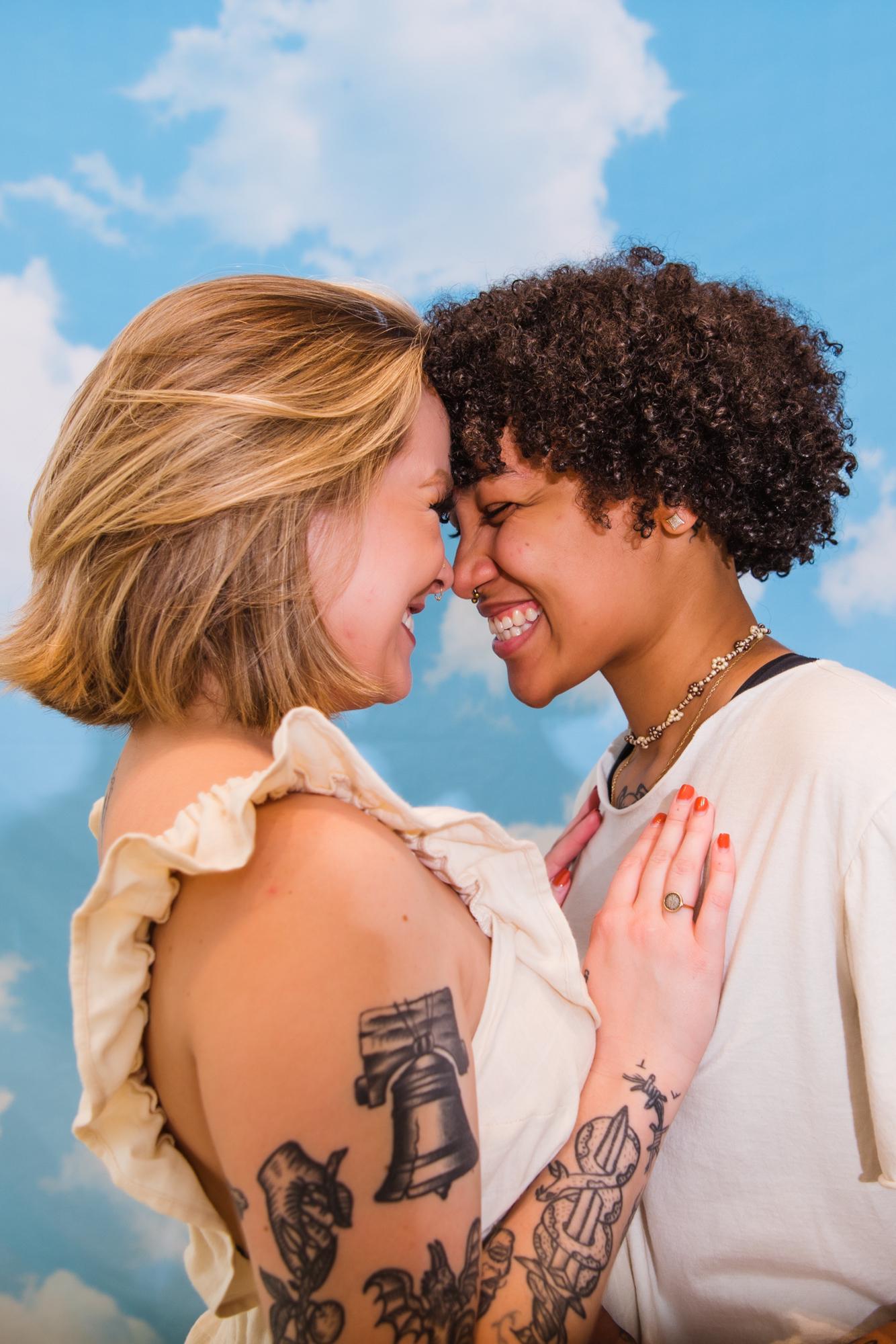 Photoshoot for a local shop in downtown Birmingham for pride month!