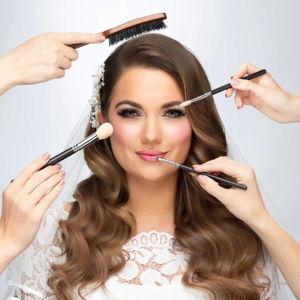 Hair and Makeup for the bride