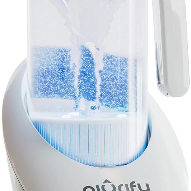 Hydrogen Water Pitcher - Rich Hydrogen Water Generator Electrolysis Jug BPA Free with SPE and PEM Concentrator Technology. Balanced Purified Water PH Levels and Filtered with Calcium Sulfite.