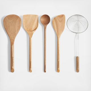 Acacia 5-Piece Utensil Tool Set