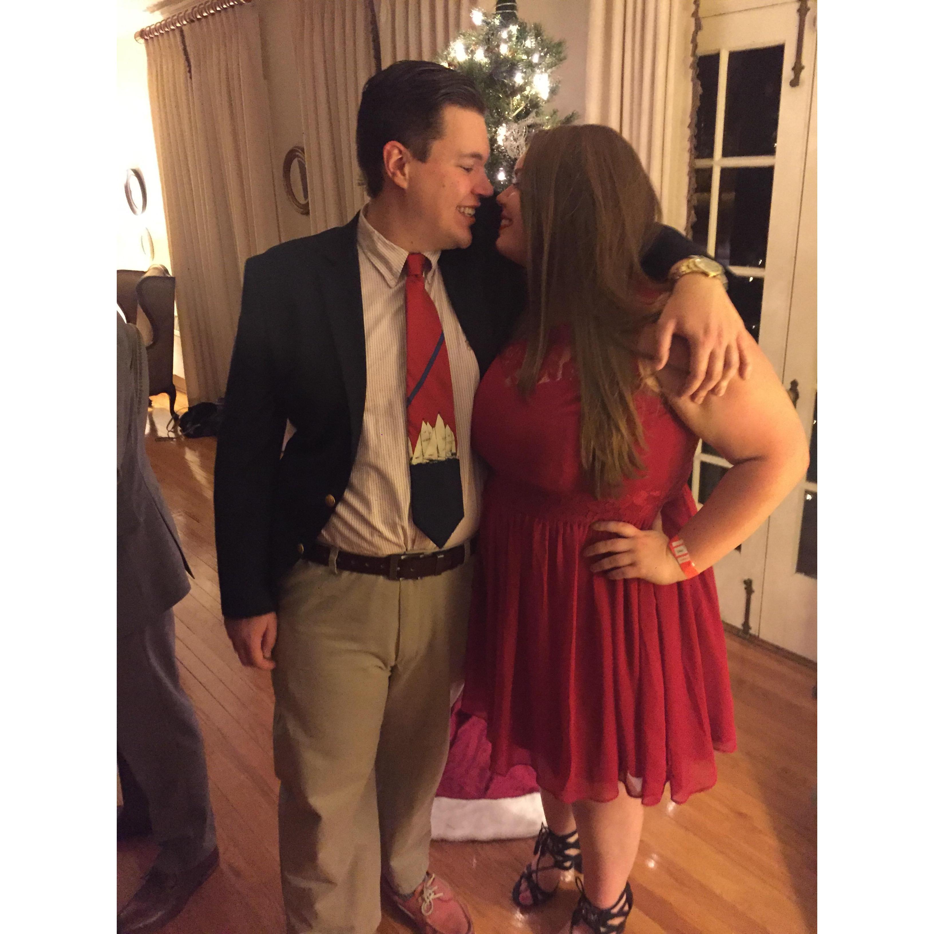 Alpha Xi Delta's Christmas formal, 2016