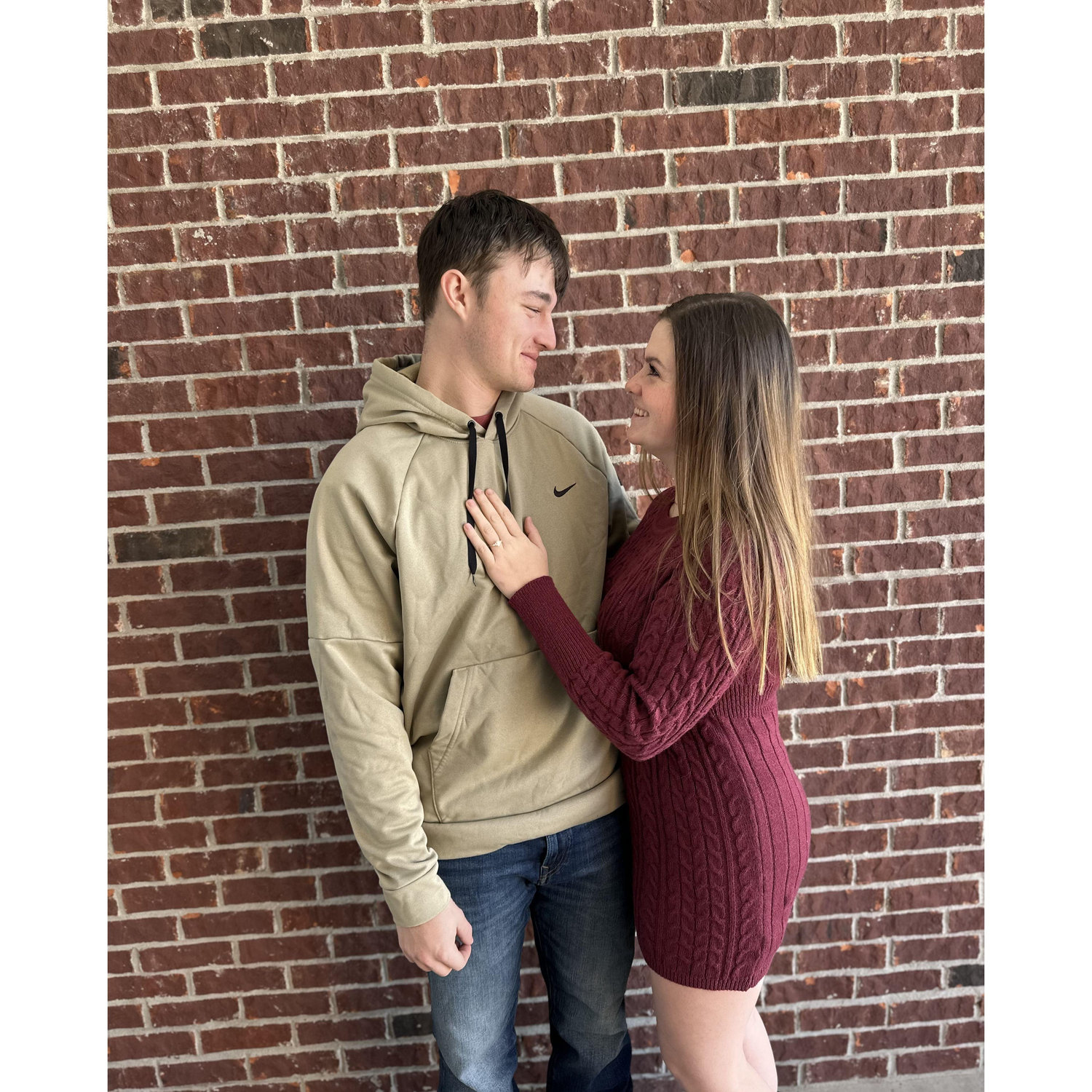 Initial Engagement Photos “Look like you love each other” -Mom