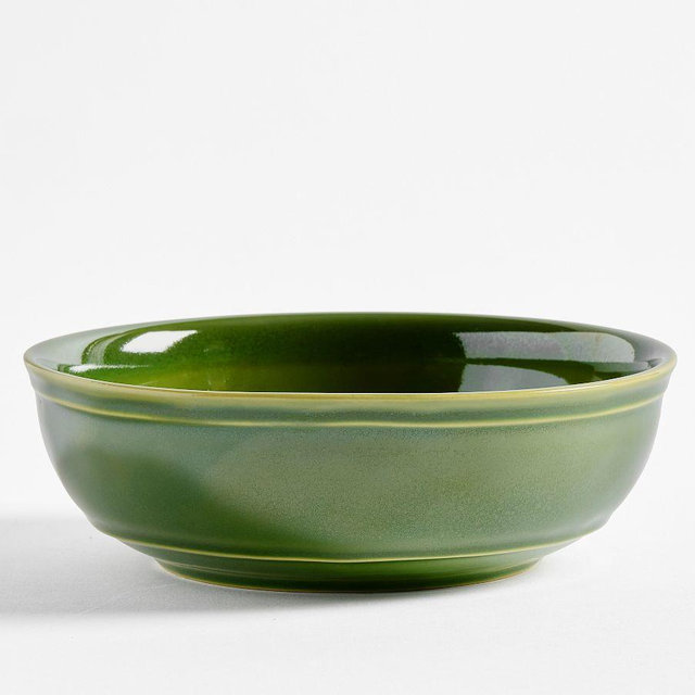 Cambria Stoneware Soup Bowls, Set of 4 - Green