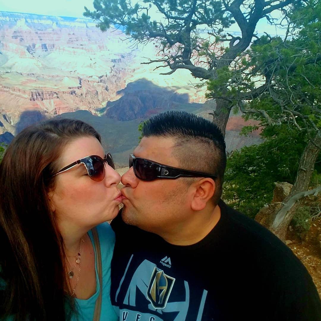 Seeing the Grand Canyon for the first time!